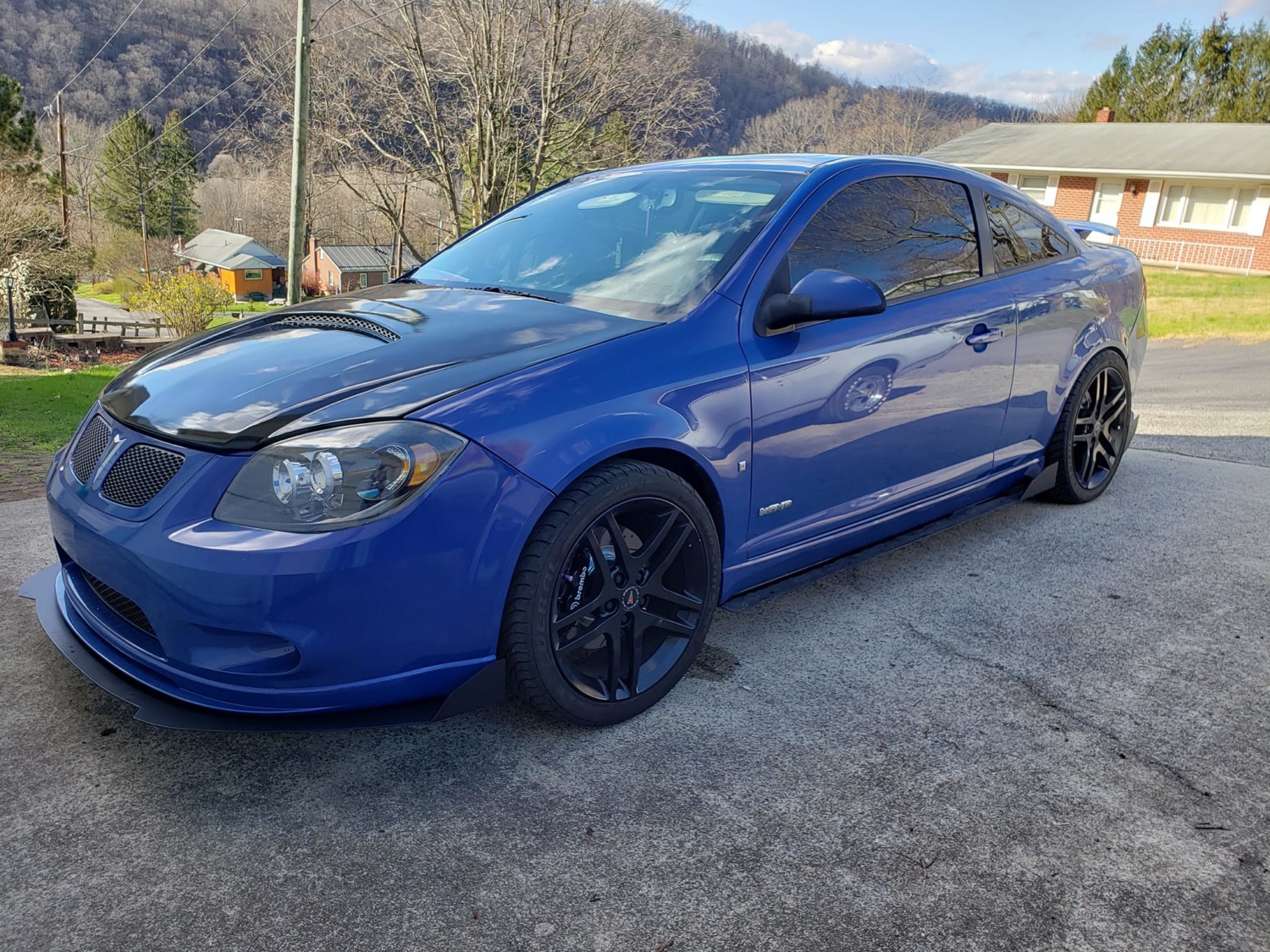 Cobalt SS Front Splitter - Velocity Aerowerks