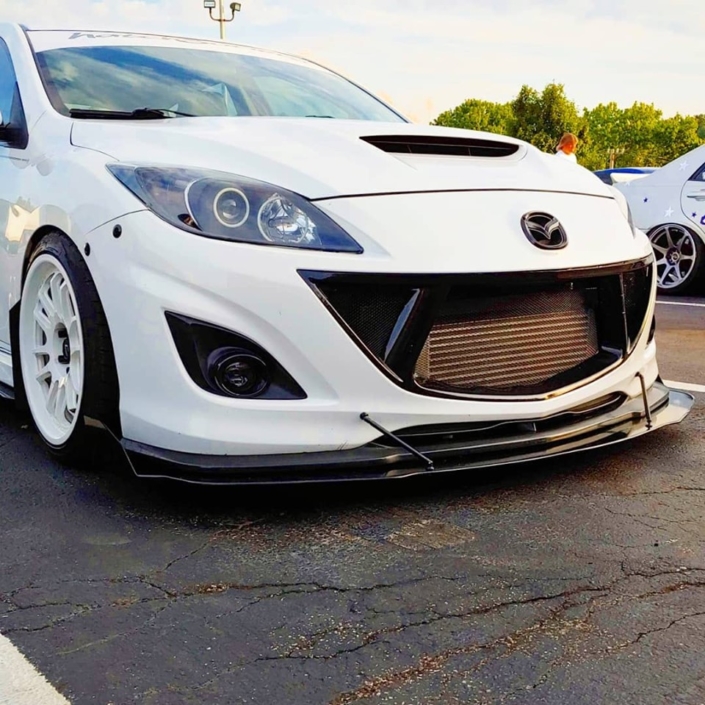 Mazdaspeed3 Gen 2 Front Splitter - Velocity Aerowerks